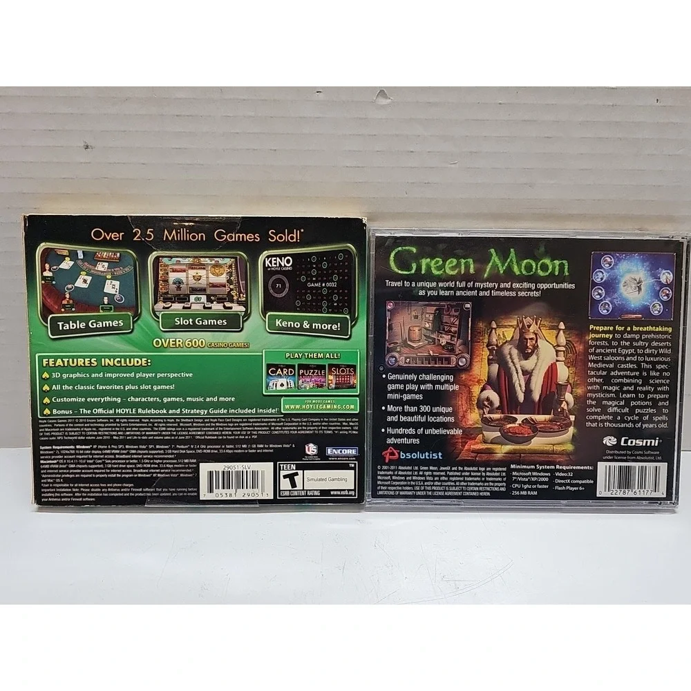 Assorted Computer Games Lot Of 6 Brand‎ New